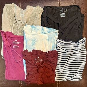American Eagle Soft & Sexy Tops Bundle